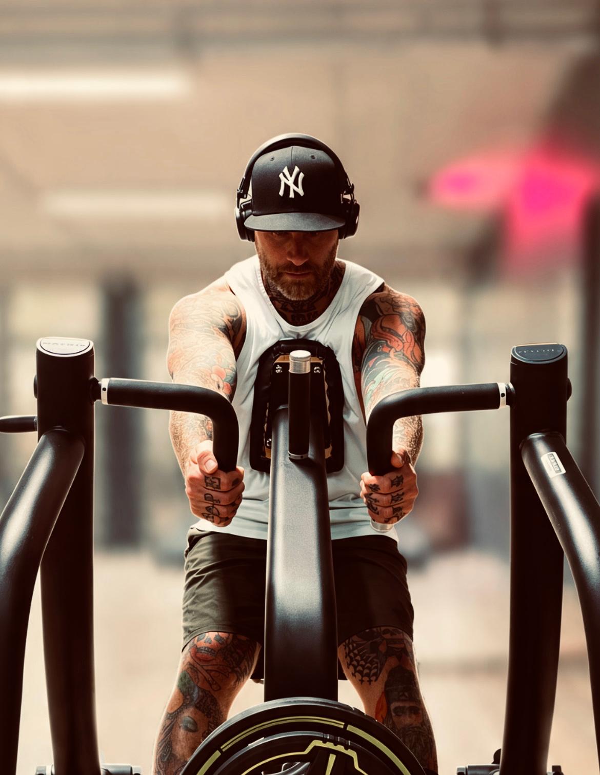 Training im Fitnessstudio
